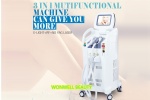 Multifunctional beauty machine SHR/OPT/IPL+RF skin car+Nd.yag laser for tattoo removal